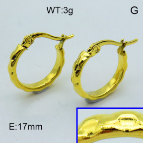 SS Hoop Earring 3E2004343aahi-703