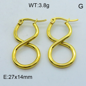 SS Hoop Earring 3E2004361aahi-703