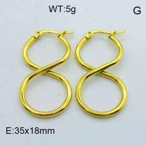 SS Hoop Earring 3E2004362aahj-703