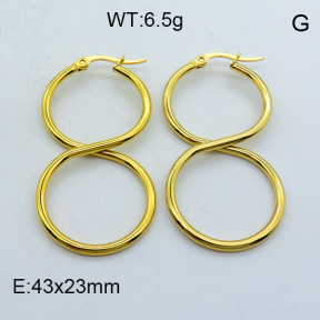 SS Hoop Earring 3E2004363vahk-703