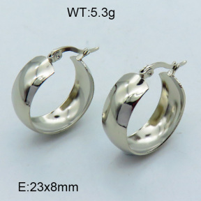 SS Hoop Earring 3E2004371aajk-703