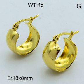 SS Hoop Earring 3E2004372vajj-703