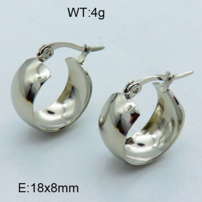 SS Hoop Earring 3E2004373aaji-703