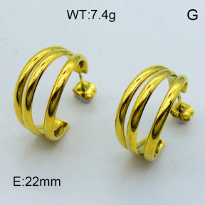 SS Hoop Earring 3E2004375aakl-703