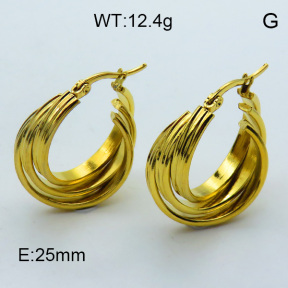 SS Hoop Earring 3E2004377baka-703