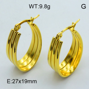 SS Hoop Earring 3E2004379baka-703