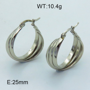 SS Hoop Earring 3E2004380aajl-703