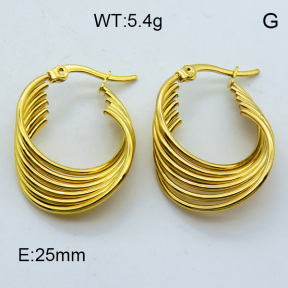 SS Hoop Earring 3E2004381vbmb-703