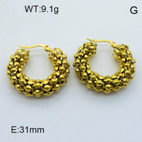 SS Hoop Earring 3E2004383aako-703