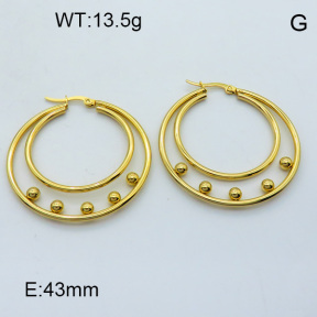 SS Hoop Earring 3E2004387bblj-703