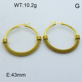 SS Hoop Earring 3E2004389aako-703