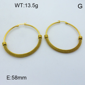 SS Hoop Earring 3E2004390ablb-703