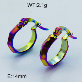 SS Hoop Earring 3E2004392aaha-703