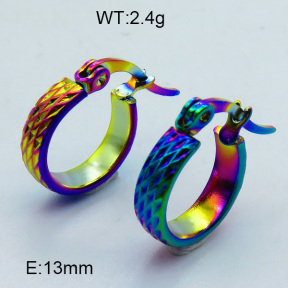 SS Hoop Earring 3E2004395aaha-703