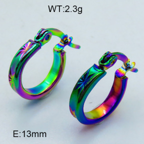 SS Hoop Earring 3E2004396aaha-703