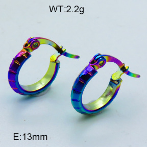 SS Hoop Earring 3E2004398aaha-703