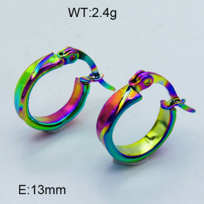 SS Hoop Earring 3E2004399aaha-703