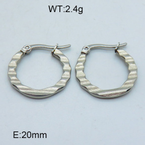 SS Hoop Earring 3E2004401aaha-703