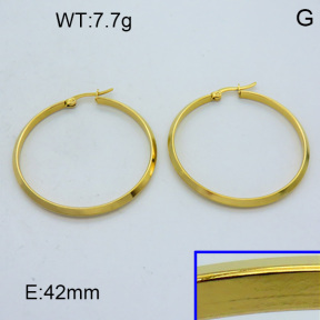 SS Hoop Earring 3E2004415aahl-703