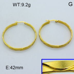 SS Hoop Earring 3E2004416aahl-703