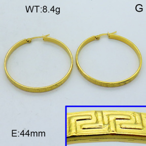 SS Hoop Earring 3E2004428aahl-703