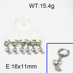 SS Dangle Earring 5E4000220vihb-256