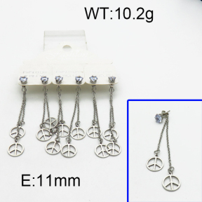 SS Dangle Earring 5E4000228vhov-256