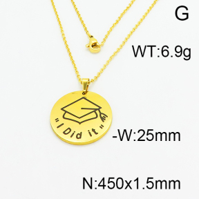 SS Gold-Plated Necklaces 5N2000191baka-628