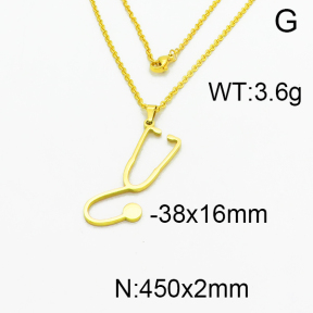 SS Gold-Plated Necklaces 5N2000195baka-628
