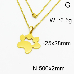 SS Gold-Plated Necklaces 5N2000197baka-628