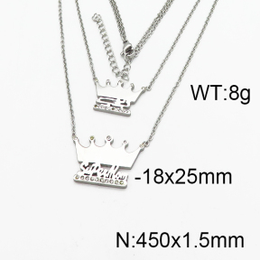 SS Crystal Stone Necklaces 5N4000070vbnb-628