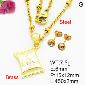 Brass Enamal Set F3S008036vail-L017