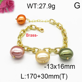 Fashion Brass Bracelet F5B300047vhmv-J123