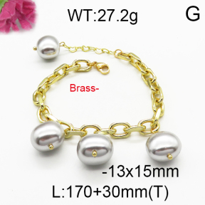 Fashion Brass Bracelet F5B300052vhmv-J123