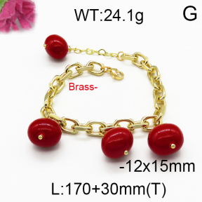 Fashion Brass Bracelet F5B300054vhmv-J123