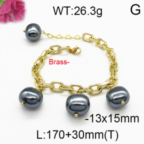 Fashion Brass Bracelet F5B300056vhmv-J123