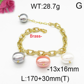 Fashion Brass Bracelet F5B300057vhmv-J123