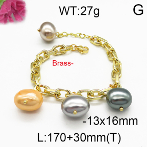 Fashion Brass Bracelet F5B300058vhmv-J123