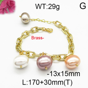 Fashion Brass Bracelet F5B300059vhmv-J123