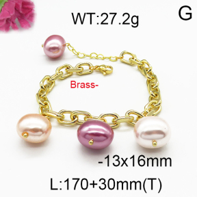 Fashion Brass Bracelet F5B300062vhmv-J123