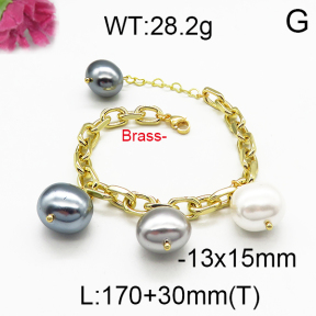 Fashion Brass Bracelet F5B300063vhmv-J123