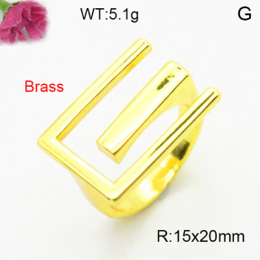 Fashion Brass Ring  F3R200013aajl-L002