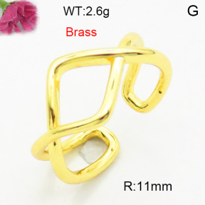 Fashion Brass Ring  F3R200016aajl-L002