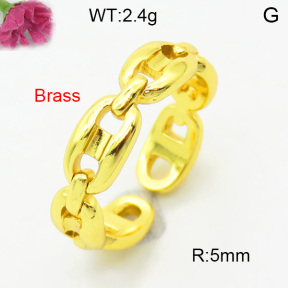 Fashion Brass Ring  F3R200021aajl-L002