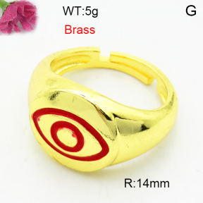 Fashion Brass Ring  F3R300049ablb-L002