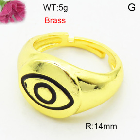 Fashion Brass Ring  F3R300050ablb-L002
