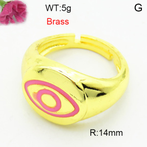 Fashion Brass Ring  F3R300053ablb-L002