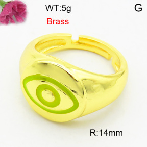 Fashion Brass Ring  F3R300054ablb-L002