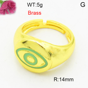 Fashion Brass Ring  F3R300055ablb-L002