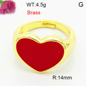 Fashion Brass Ring  F3R300057ablb-L002